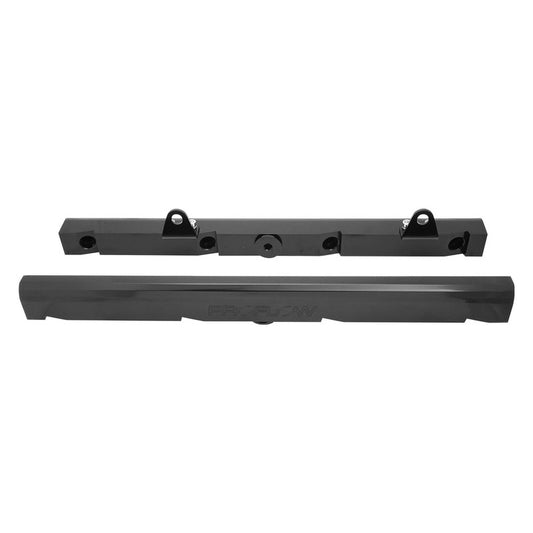 PFEFRKLS1BK Proflow Fuel Rail Kit, For Holden Commodore VT-VZ LS1, -08AN ORB, Billet Aluminium, Black Anodised - SS Racetech Rods & Customs