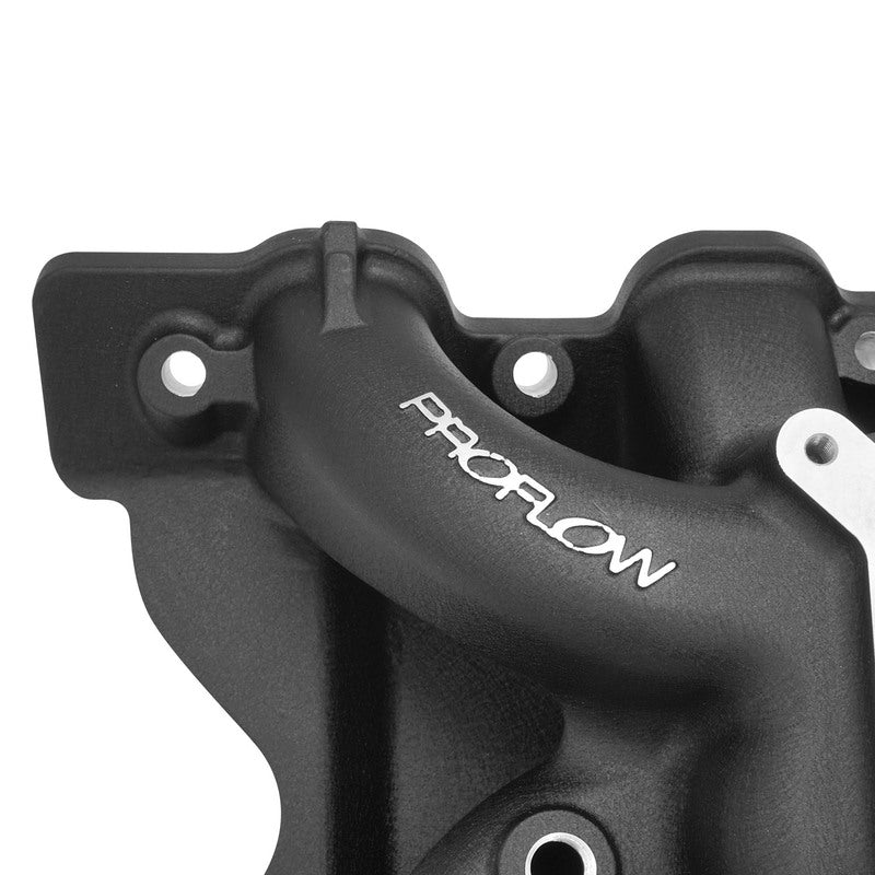 PFEM7564-BK Proflow Intake Manifold, AirMax, SB Ford 302, 351 Cleveland, Dual Plane, Aluminium, Square Bore, Black