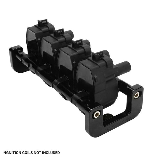 PFERC-900BK Proflow Ignition Coil Relocation Brackets, LS1/LS2/LS3, Billet Aluminium, Black Anodised, Pair by SS Racetech Rods & Customs