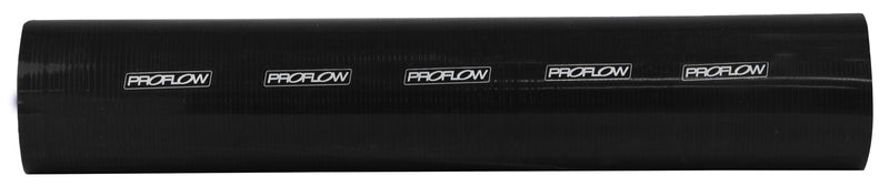 PFES101-300LB Proflow Hose Tubing Air intake, Silicone, Straight, 3.00in. Straight 2Ft Length, Black - SS Racetech Rods & Customs