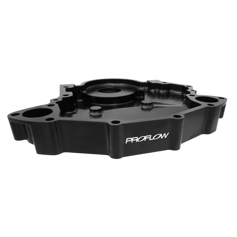 PFETCH308BILL-BK Proflow Timing Cover Kit, For Holden Commodore V8 253/308/304 EFI, Billet Aluminium, Black - SS Racetech Rods & Customs