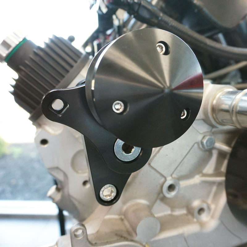 PFETT100LSBK Proflow Belt Tensioner, For Holden Commodore LS VT-VZ, Billet Aluminium, Black Anodised