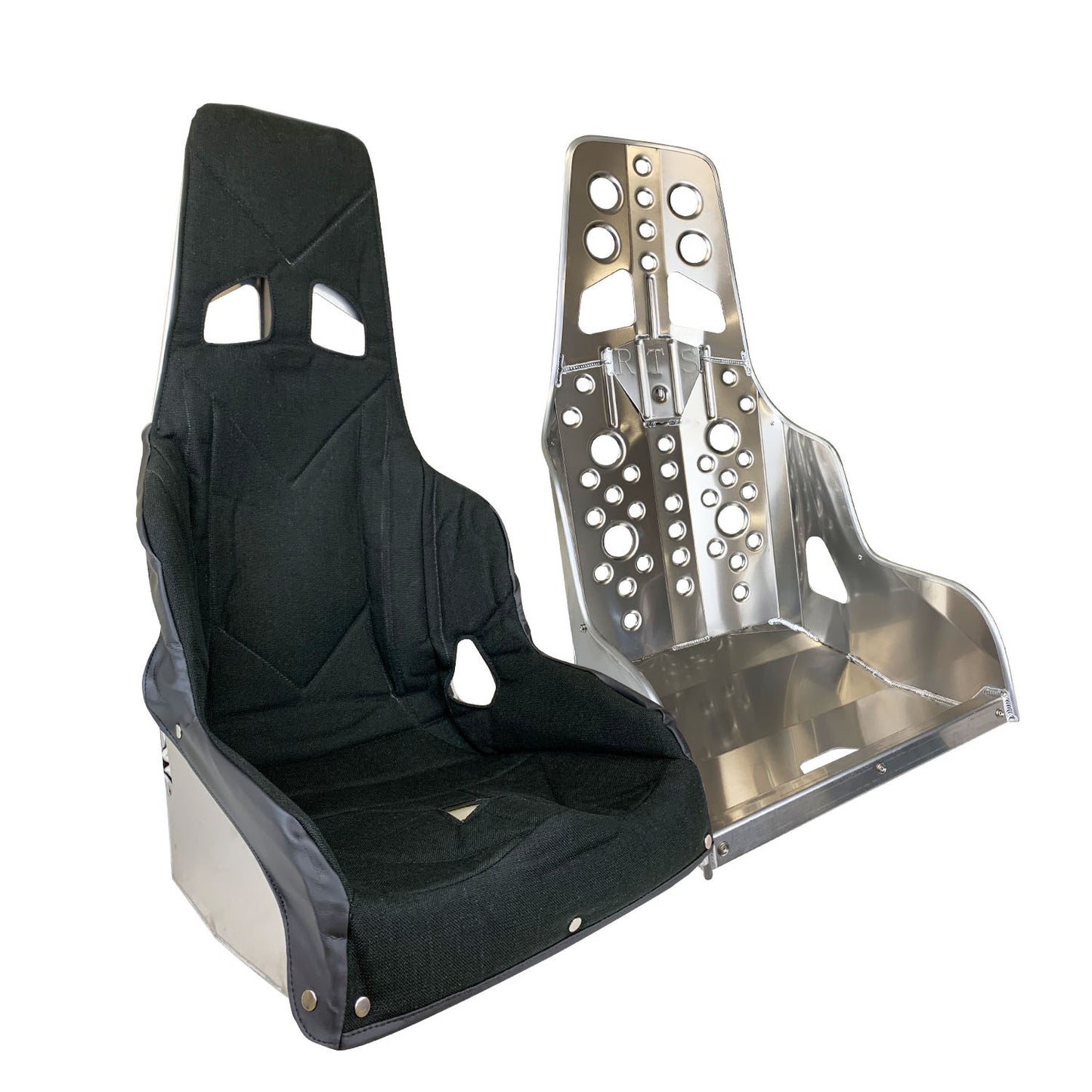 PFS-A404 Proforce Seat, Aluminium, 38 series Lightweight with Cloth Cover Black, Highback, 20 Degree Layback, 18 in. Hip Width, Each