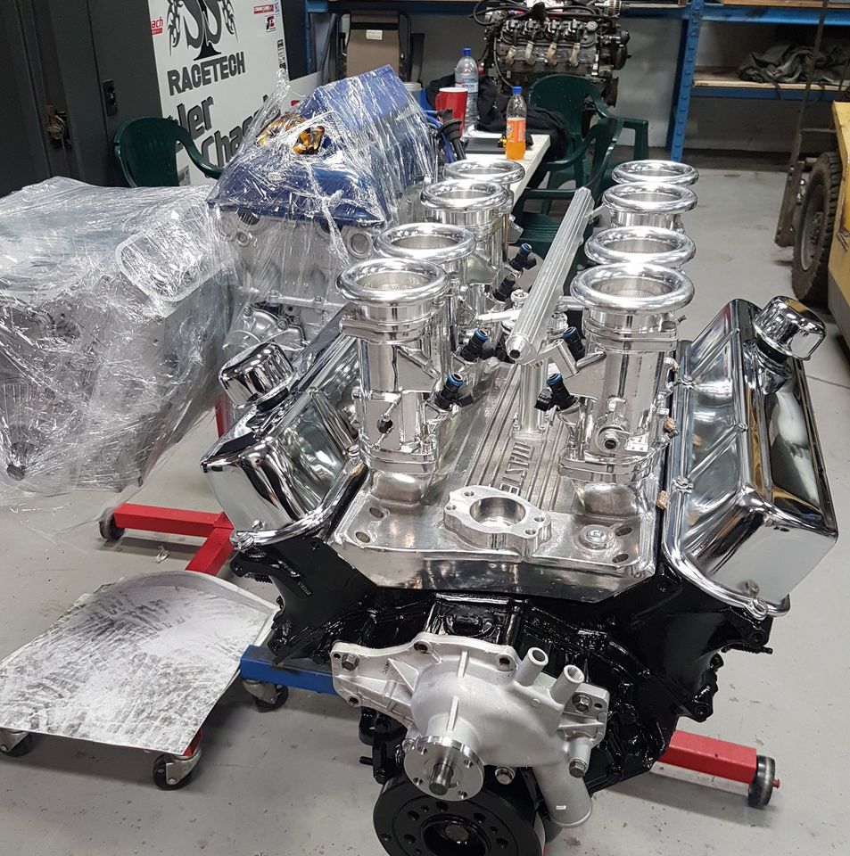 Holden V8 hot rod engine - Built by SS Racetech