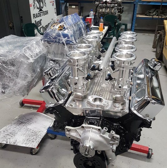 Holden V8 hot rod engine - Built by SS Racetech - SS Racetech Rods & Customs