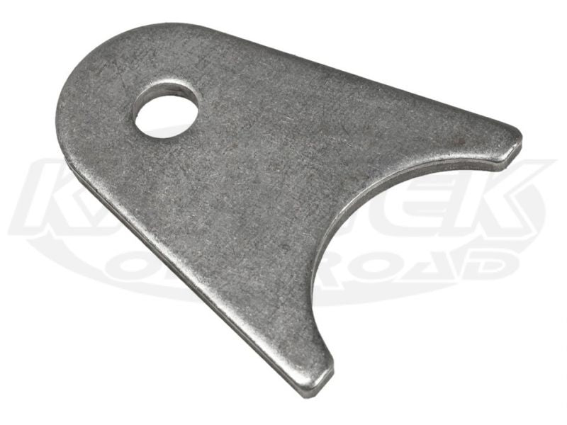 TABAA112A Weld On Steel Radiused Mounting Tab For 1-1/4" Tubing 1/4" Hole 1/8" Thick 15/16" Top Edge To Center - EACH