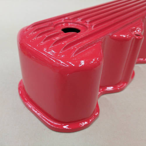 KBS Motor Coater Engine Enamel 500mls FIRE RED High Temperature Paint - SS Racetech Rods & Customs