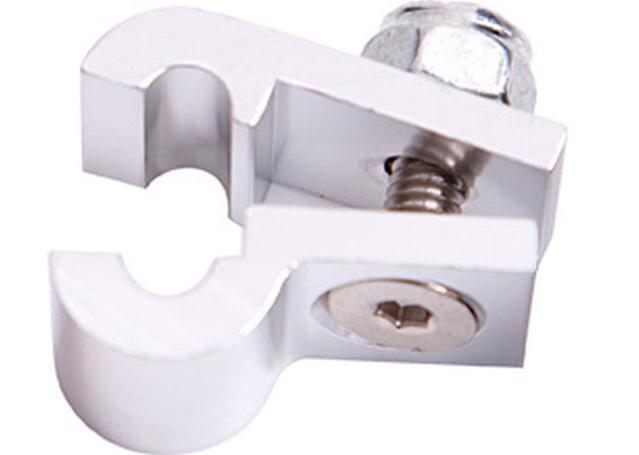 AF157-08S billet p-clamp - silver - SS Racetech Rods & Customs
