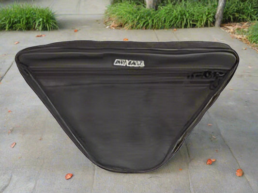 DRT-14001C Dirt bagz triangle door bag - carbon fiber - SS Racetech Rods & Customs