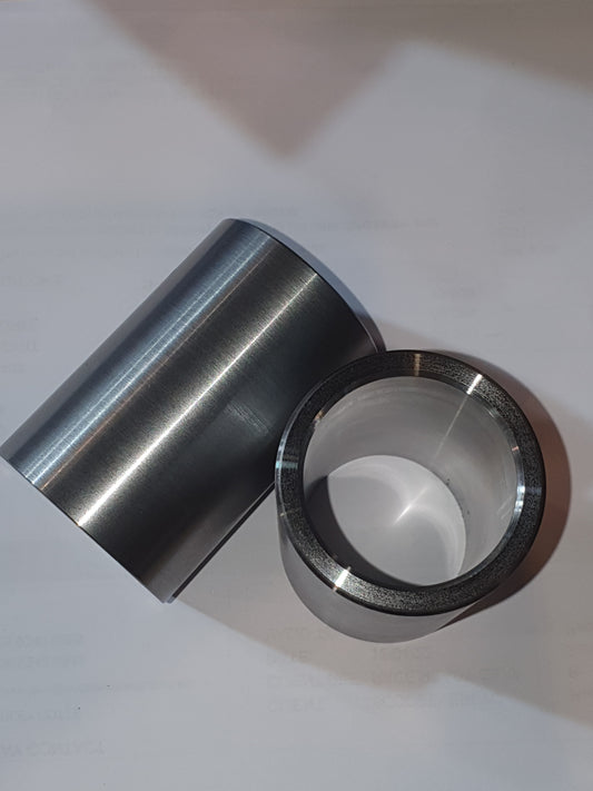 Chromolly pivot housing, 4140 steel, 68mm long, OD 48.4mm, ID 38.1mm - each - SS Racetech Rods & Customs