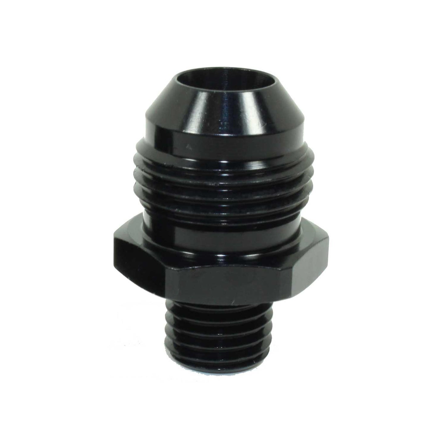 731-06-BLK M12 X 1.5 TO -6 male