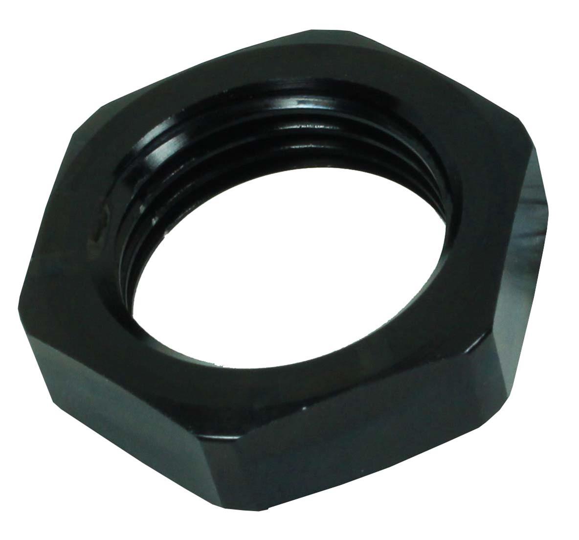924-12-BLK -12 bulkhead nut