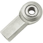 AF3500-1007 cable rod end 10-32 UNF thread 3/16" hole - SS Racetech Rods & Customs