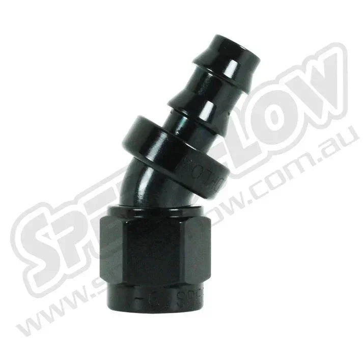 400 Series 30 Degree Hose Ends - SS Racetech Rods & Customs