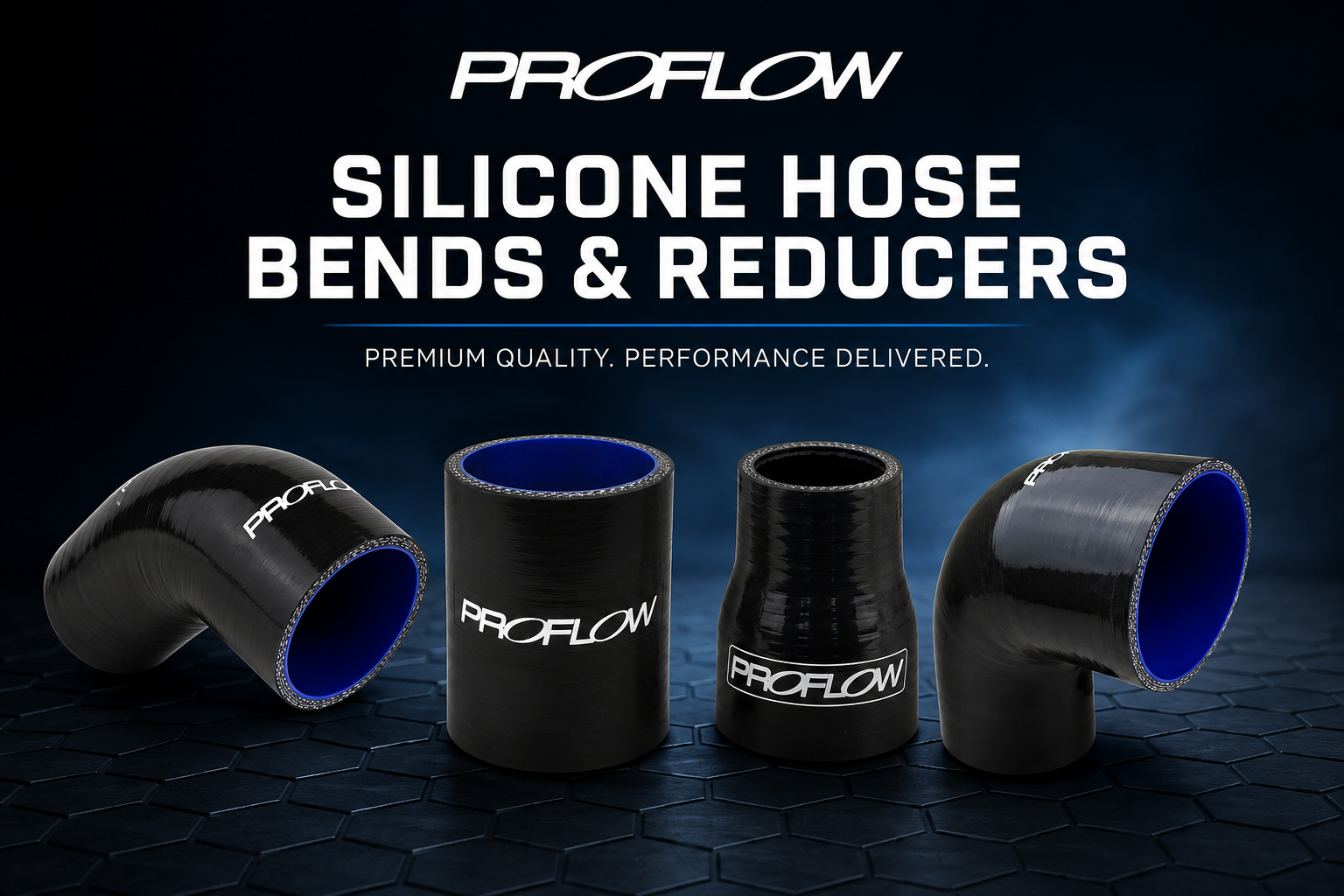 Silicone Hose, Bends and Reducers - SS Racetech Rods & Customs