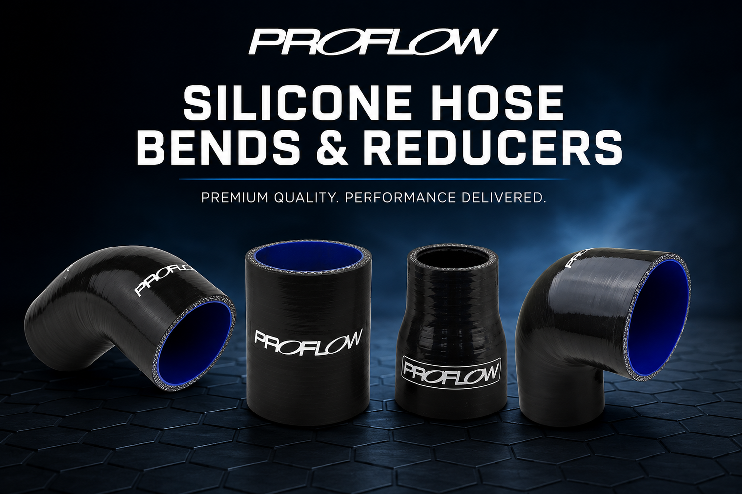 Silicone Hose, Bends and Reducers - SS Racetech Rods & Customs