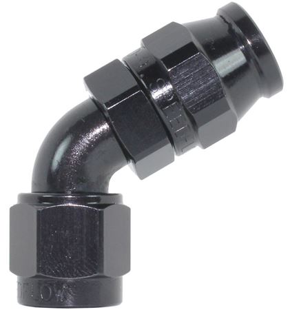 208-04-BLK -4 60 degree hose end -blk