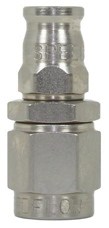 201-03 -3 straight hose end - stainless