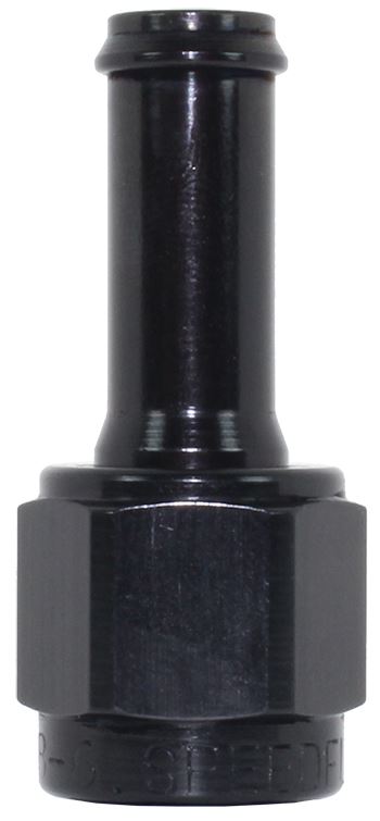 411-06-BLK -6 Female to 3/8" Hose Tail by SS Racetech Rods & Customs