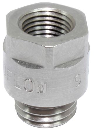 912-M12-02-S M12 X 1.5 TO 1/8 NPT reducer - SS Racetech Rods & Customs