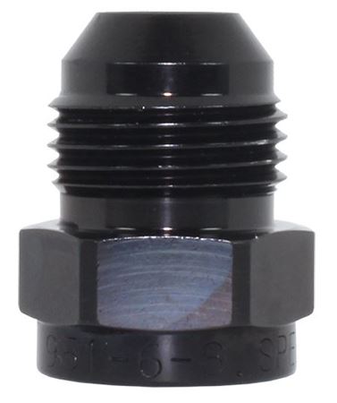 951-06-08-BLK -6 female to -8 male expander
