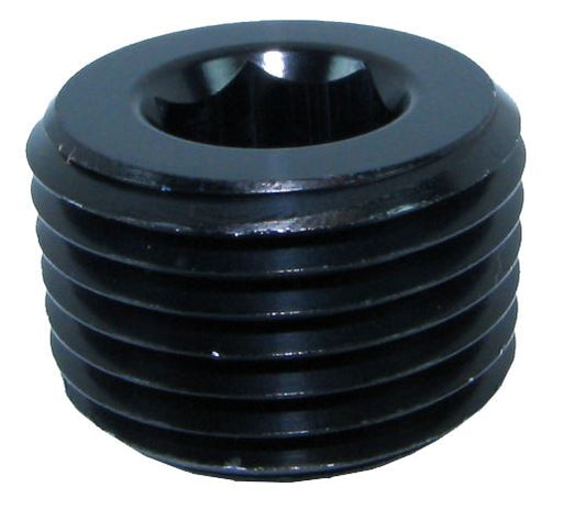 932-02-BLK 1/8 NPT  in hex plug