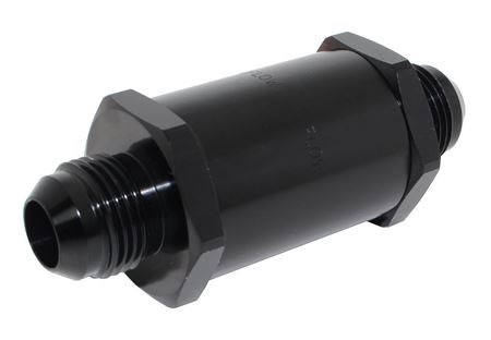 610-06-BLK -6 One way poppet check valve - BLACK - SS Racetech Rods & Customs