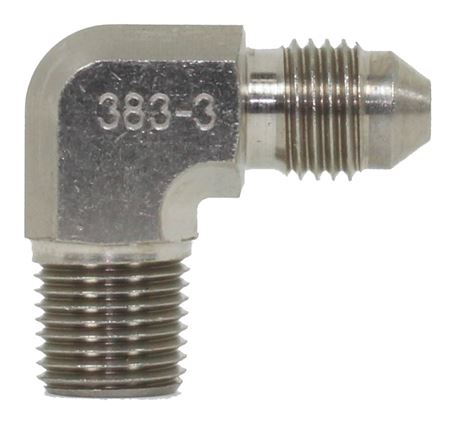383-03 -3 male 1/8" NPT male 90 degree