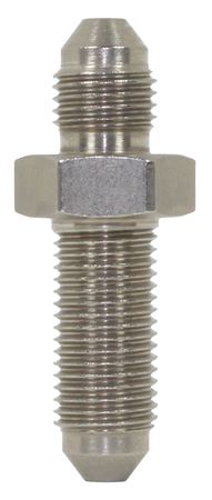 320-03 -3 flare bulkhead - steel - SS Racetech Rods & Customs