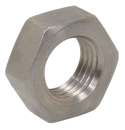 924-04-S -4 bulkhead nut - steel by SS Racetech Rods & Customs