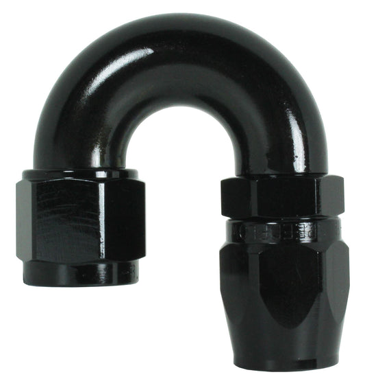 106 - 10 - BLK - 10 180 Degree hose endSS Racetech Rods & CustomsSPEEDFLOW FITTINGS