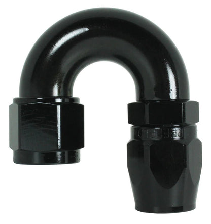 106 - 12 - BLK - 12 180 Degree hose endSS Racetech Rods & CustomsSPEEDFLOW FITTINGS