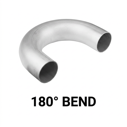 Proflow Aluminium 180° U-Bend 4.00" - PFEAP106-400