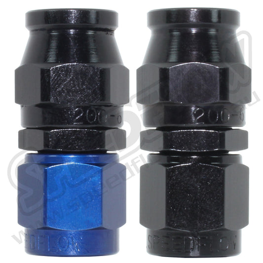 201-04-BLK - 4 straight hose end
