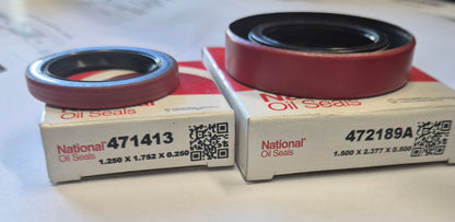 Tremec T5 Input and Output Shaft Seals Pack | National 471413 & 472189A
