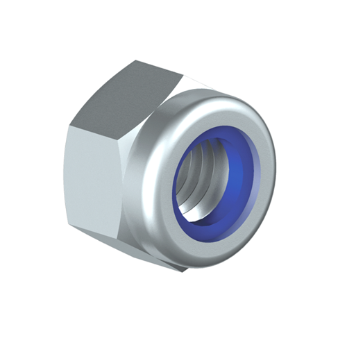 NYLOC NUT GR8 Z/P UNF 3/4 by SS Racetech Rods & Customs