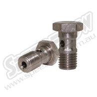 301-02 Banjo bolt M8 X 1.0 - SS Racetech Rods & Customs