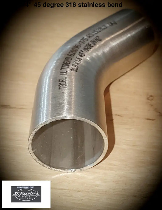 316 1 3/4" 45 degree 316 stainless bend