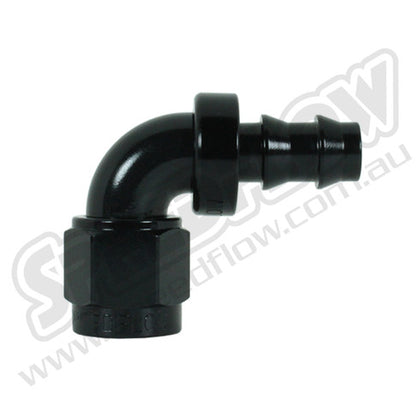 403-08-BLK -8 90 degree hose end