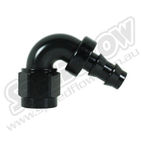 404-10-BLK -10 120 degree hose end
