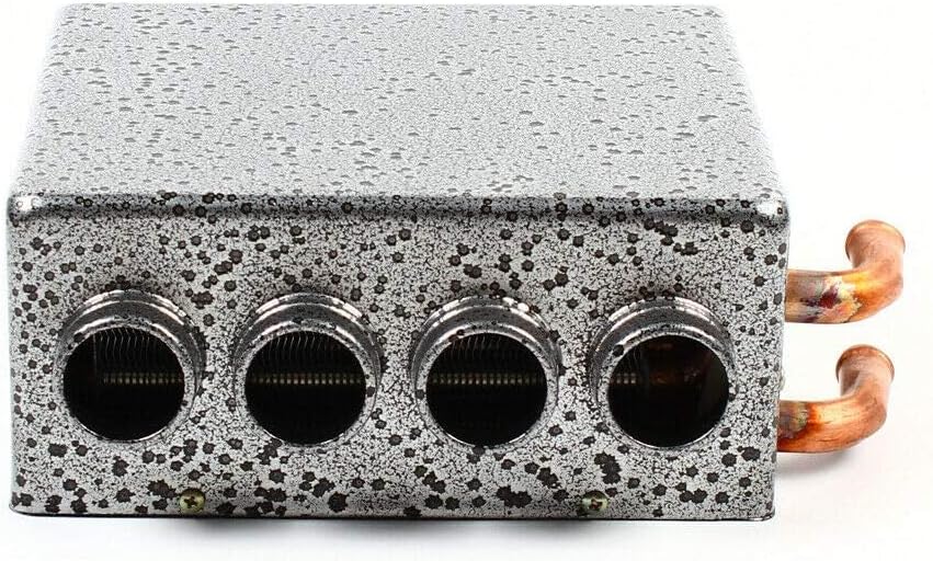 12V Under Dash Auxiliary Heater with Speed Switch – 4 Port | Car & Truck