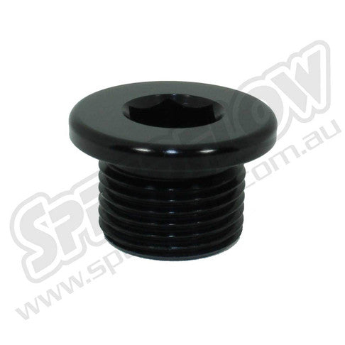 814-16-BLK -16 in hex  O-ring port plug