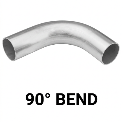 Proflow Aluminium Tubing 3" 90 Degree Elbow - Air Intake Intercooler Pipe PFEAP103-300