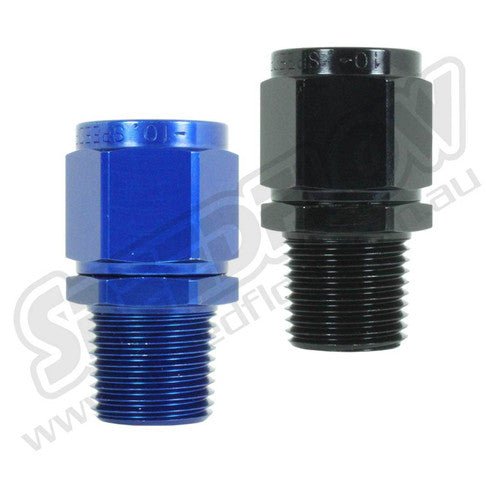 906 - 08 - 06 - BLK - 8 Female to 3/8_NPT adaptorSS Racetech Rods & CustomsSPEEDFLOW FITTINGS