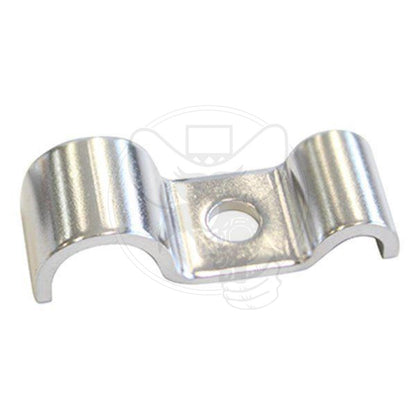 Aeroflow Dual Stainless Steel Hard Line Clamps 3/16" & 3/8" 7.9mm 9.5mm OD 6 Pack - AF300-06-01 by SS Racetech Rods & Customs