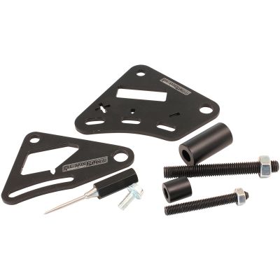 AF64-2161BLK Billet GM LS2 Timing Pointer Suits 6.75" and 7.50" Harmonic Balancer, Black Finish