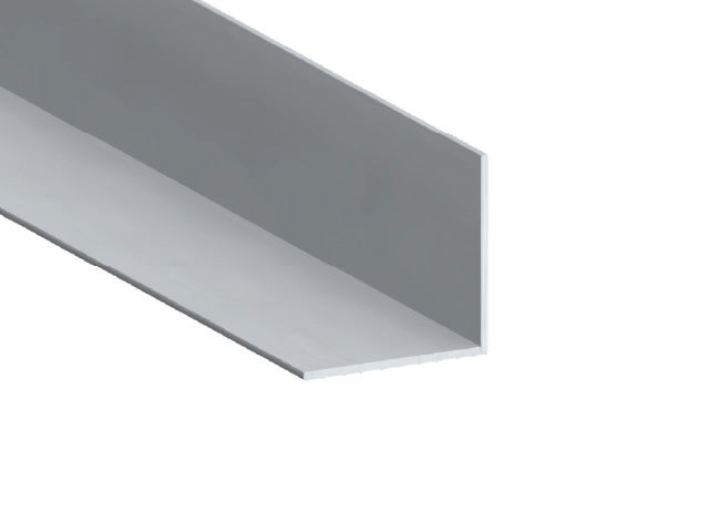 Angle Aluminium 80 X 80 X 6mm -  Mill Finish 1 meter length