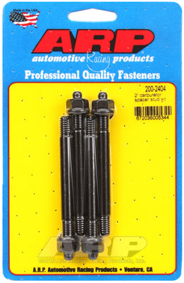 ARP-200-2404 ARP Carburetor Studs, Black Oxide, 5/16-18/24 in. x 3.700 in. Long, Set of 4