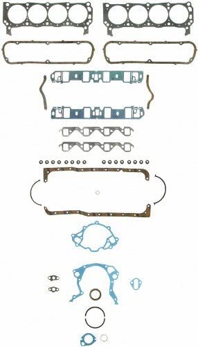 Felpro Full Gasket Set - Ford 351W Windsor 1969-75 Complete Engine Rebuild -FEL-FS8548PT2 by SS Racetech Rods & Customs