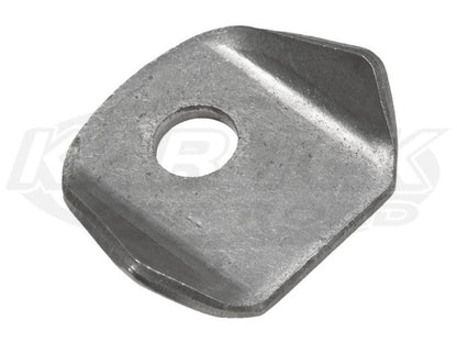 BWS073250 Heavy Duty Formed Radius Tabs 1/4" Hole, 1" SF, 1/8" Thick, (Each)